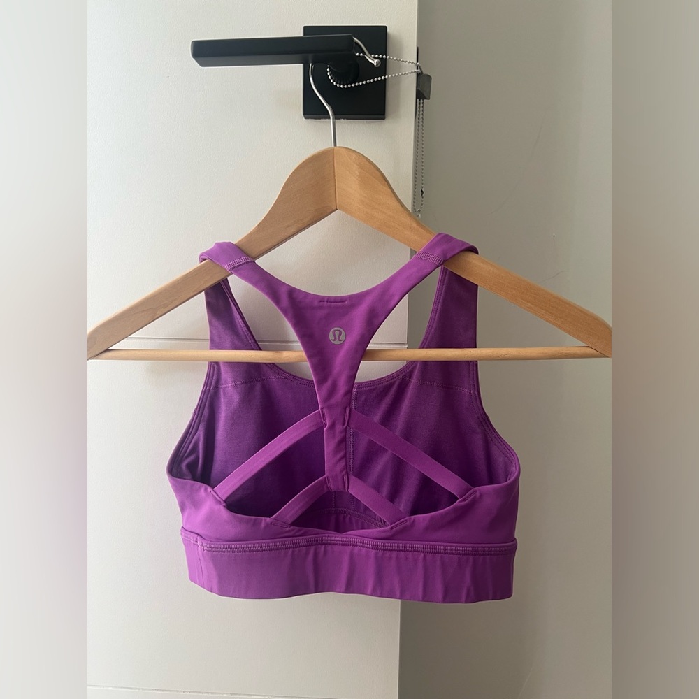 lululemon athletica Purple Strappy Sports Bra